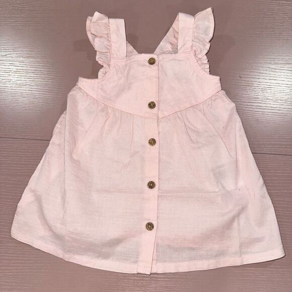 New H&M 4-6M Pink Dress - Picture 1 of 4
